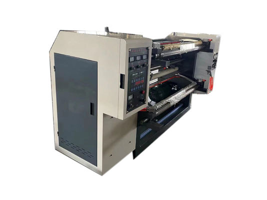 Μηχανή κοπής ετικέτας 1300mm Film Slitter Rewinder 50mm Min Width για τη βιομηχανία ετικετών