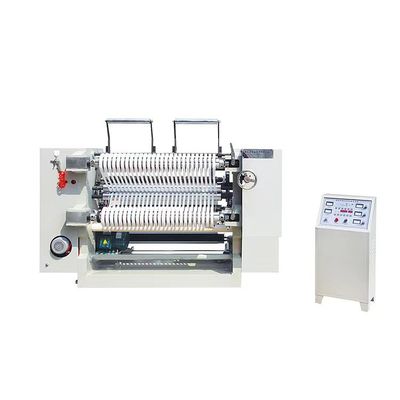 Μηχανή κοπής ταινίας PET που ελέγχεται από PLC ταχύτητας με μέγιστη απόσταση κοπής 1300mm και ταχύτητα 0-200m/min