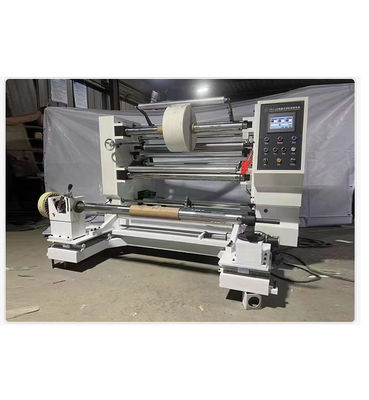 Μηχανή διακοπής κάθετης πλάκας 600 mm Jumbo Roll Cutting Machine For Packaging Film