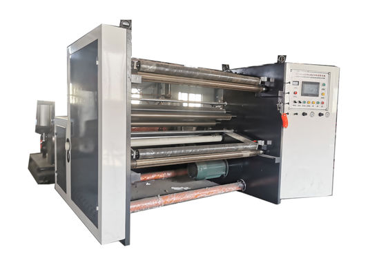 Μηχανή οριζόντιας κοπής 600 mm Kraft Paper Roll Cutting Rewinding Machine