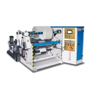 Σύστημα ελέγχου PLC 450mm Μηχανή κοπής επιφανειακών στροφών μη υφασμένου υφάσματος και αλουμινίου