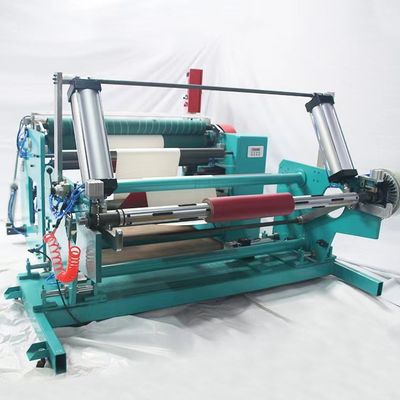 Ελεγχόμενο από PLC δώρο Επιστροφή περιστροφής και κοπής Μηχανή χαρτιού Roll Slitter Rewinder 600mm