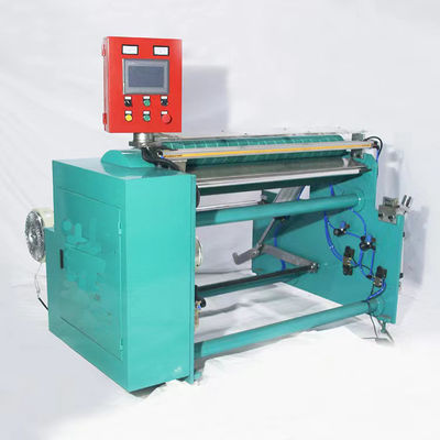 OD 600mm Μικρό Roll Slitter Rewinder Επαναστροφή και μηχανή κοπής 1300 x 1380 x 1600mm