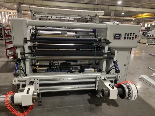 350m/Min OPP CPP Τυπογραφική ταινία Jumbo Paper Roll Slitter Rewinder Μηχανή επανασύνδεσης μη υφασμένου υφάσματος