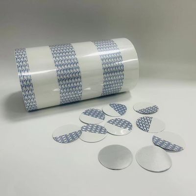 0.05mm Μεταλλωμένη ταινία σφραγίδωσης αλουμινίου για διαμέτρες σφραγίδας 10-180mm