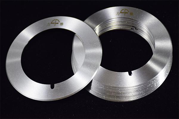 Στρογγυλή υψηλής ακρίβειας περιστροφική λεπίδα κοπής Pvc Edge Blade περιστροφικές λεπίδες μηχανή κοπής χαρτιού σωλήνα κολλητική ταινία μηχανή κοπής λεπίδα 17