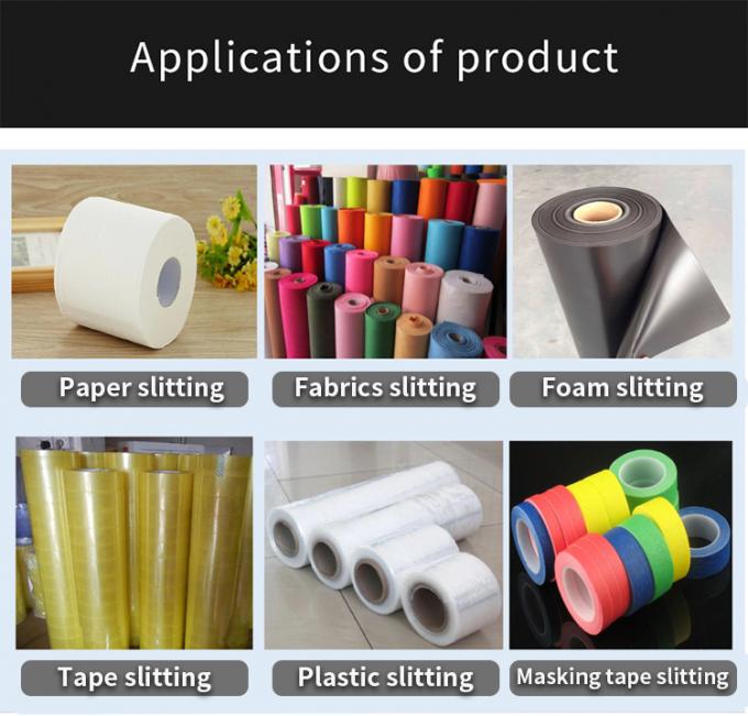 Στρογγυλή υψηλής ακρίβειας περιστροφική λεπίδα κοπής Pvc Edge Blade περιστροφικές λεπίδες μηχανή κοπής χαρτιού σωλήνα κολλητική ταινία μηχανή κοπής λεπίδα 14